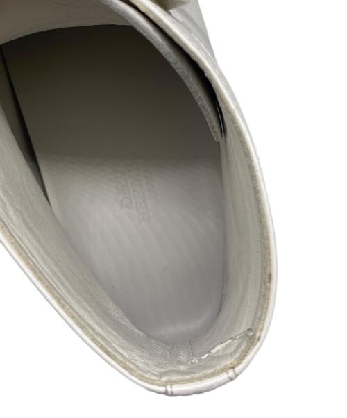 HERMES（エルメス）HERMES (エルメス) クライム パンチングレザー ハイカットスニーカー ホワイト サイズ:37 1/2の古着・服飾アイテム