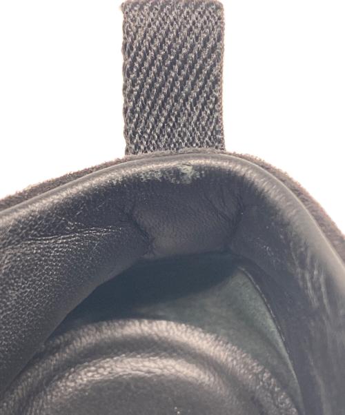 HERMES（エルメス）HERMES (エルメス) バウンシング Hロゴ ベルクロ スウェード ローカットスニーカー ブラック サイズ:37 5の古着・服飾アイテム