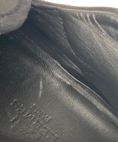 HERMES（エルメス）HERMES (エルメス) バウンシング Hロゴ ベルクロ スウェード ローカットスニーカー ブラック サイズ:37 5の古着・服飾アイテム