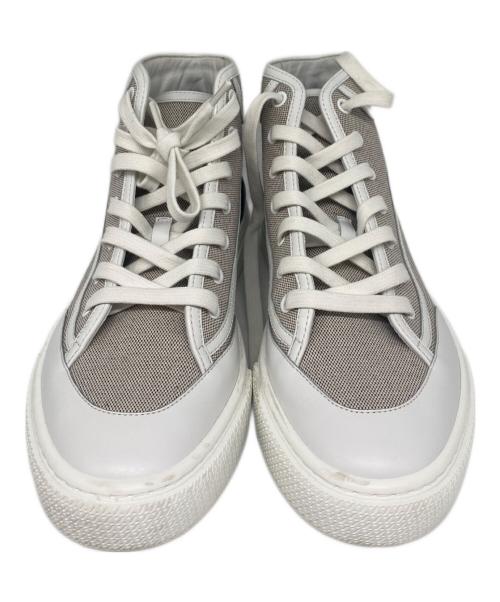 HERMES（エルメス）HERMES (エルメス) ゲットアップ・スニーカー ハイカット ベージュ サイズ:38の古着・服飾アイテム