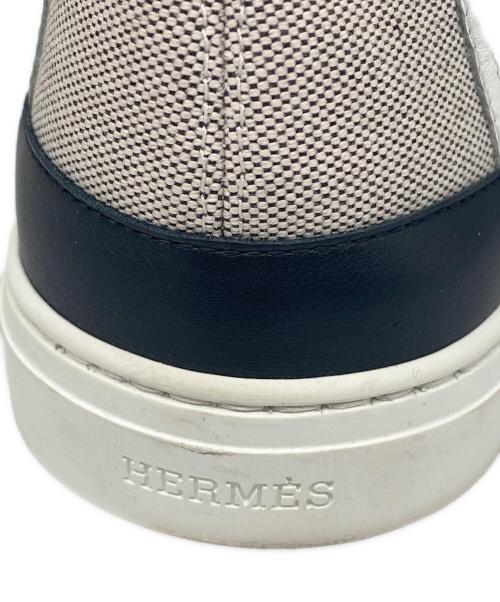 HERMES（エルメス）HERMES (エルメス) ゲットアップ・スニーカー ハイカット ベージュ サイズ:38の古着・服飾アイテム