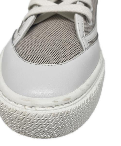 HERMES（エルメス）HERMES (エルメス) ゲットアップ・スニーカー ハイカット ベージュ サイズ:38の古着・服飾アイテム