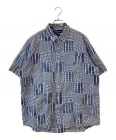 中古・古着通販】ETRO (エトロ) ペイズリー柄リネンシャツ パープル