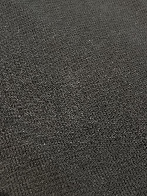 POLO RALPH LAUREN（ポロ・ラルフローレン）POLO RALPH LAUREN (ポロ・ラルフローレン) ヘンリーネックサーマルカットソー ブラック サイズ:Ｌの古着・服飾アイテム