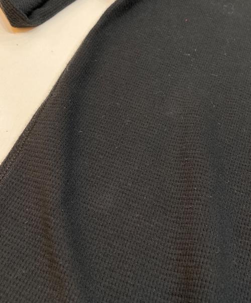 POLO RALPH LAUREN（ポロ・ラルフローレン）POLO RALPH LAUREN (ポロ・ラルフローレン) ヘンリーネックサーマルカットソー ブラック サイズ:Ｌの古着・服飾アイテム