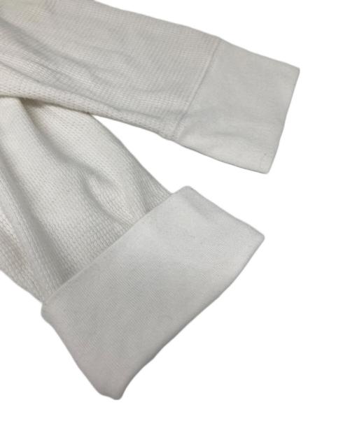 POLO RALPH LAUREN（ポロ・ラルフローレン）POLO RALPH LAUREN (ポロ・ラルフローレン) ヘンリーネックサーマルカットソー ホワイト サイズ:XLの古着・服飾アイテム