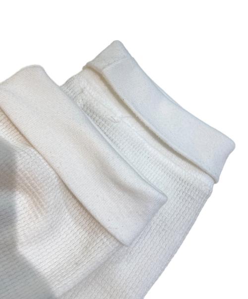 POLO RALPH LAUREN（ポロ・ラルフローレン）POLO RALPH LAUREN (ポロ・ラルフローレン) ヘンリーネックサーマルカットソー ホワイト サイズ:XLの古着・服飾アイテム