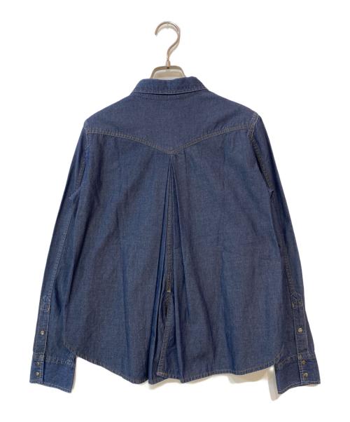 DIESEL（ディーゼル）DIESEL (ディーゼル) デニムウエスタンシャツ ブルー サイズ:Sの古着・服飾アイテム