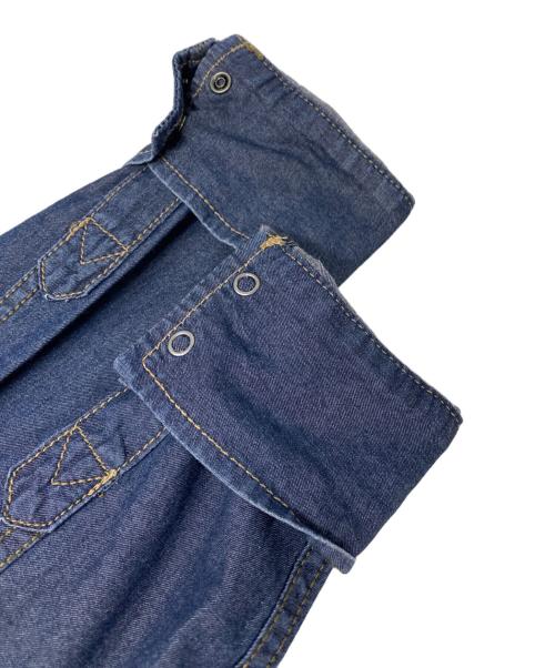 DIESEL（ディーゼル）DIESEL (ディーゼル) デニムウエスタンシャツ ブルー サイズ:Sの古着・服飾アイテム