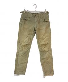 KAPITAL（キャピタル）の古着「リップストップミリタリーパンツ」｜オリーブ