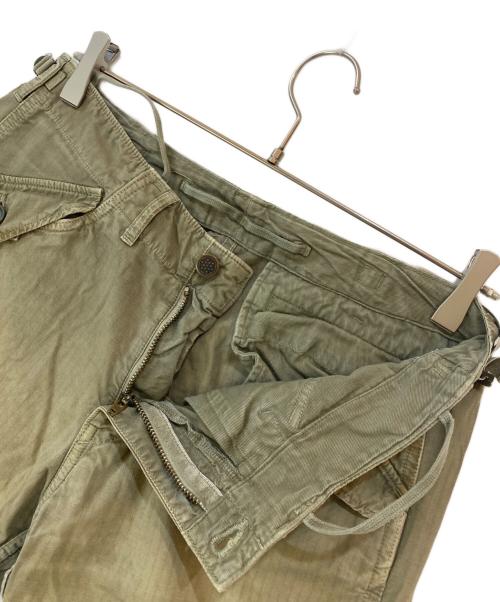 KAPITAL（キャピタル）KAPITAL (キャピタル) リップストップミリタリーパンツ オリーブ サイズ:Mの古着・服飾アイテム