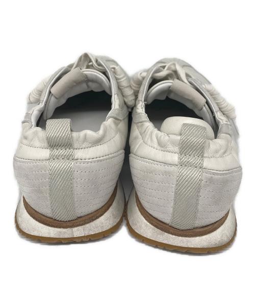 HERMES（エルメス）HERMES (エルメス) ジェット Hシグネチャー  / ローカットスニーカー ホワイト サイズ:36.5の古着・服飾アイテム