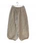 Samansa Mos2（サマンサモスモス）の古着「立川店/EC限定 リネンルナポケットフリルパンツ」｜ベージュ
