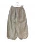Samansa Mos2 (サマンサモスモス) 立川店/EC限定 リネンルナポケットフリルパンツ ベージュ サイズ:FREE：9000円