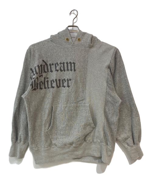 NEXUSVII（ネクサスセブン）NEXUSVII (ネクサスセブン) TWISTED SWEAT HOODIE/ツイストスウェットフーディ グレー サイズ:Lの古着・服飾アイテム