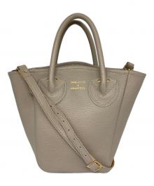 YOUNG & OLSEN The DRYGOODS STORE（ヤングアンドオルセン ザ ドライグッズストア）の古着「2WAYショルダーバッグ」｜ベージュ