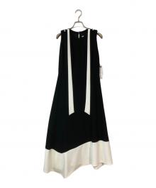 HER LIP TO（ハーリップトゥ）の古着「Imperia Asymmetric Dress」｜ブラック