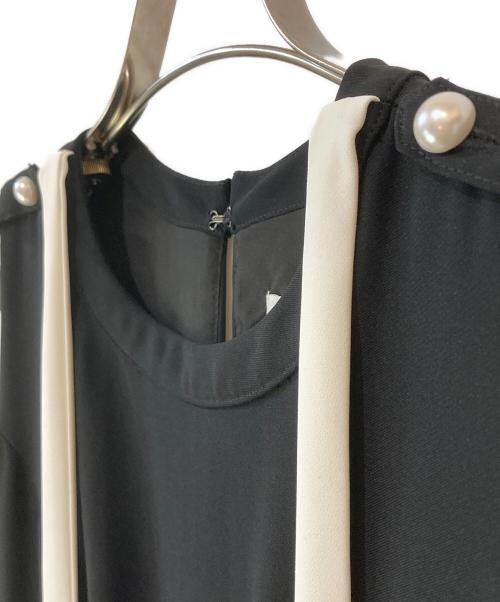 HER LIP TO（ハーリップトゥ）HER LIP TO (ハーリップトゥ) Imperia Asymmetric Dress ブラック サイズ:Mの古着・服飾アイテム