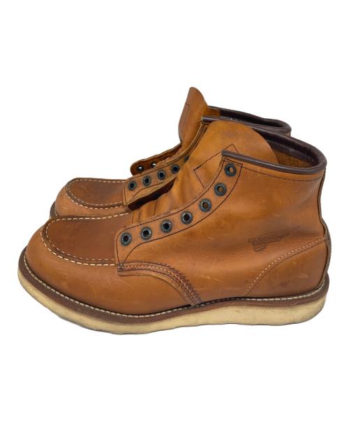 RED WING（レッドウィング）RED WING (レッドウィング) 6-inch Classic Moc ブーツ ブラウン サイズ:27.5の古着・服飾アイテム