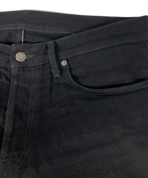Acne studios（アクネ ストゥディオズ）Acne studios (アクネ ストゥディオズ) レギュラーフィットジーンズ2010M ブラック サイズ:Lの古着・服飾アイテム