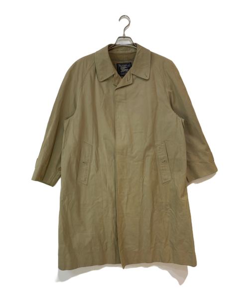 Burberry's（バーバリー）Burberry's (バーバリー) 裏地チェック ステンカラーコート ベージュ サイズ:不明の古着・服飾アイテム