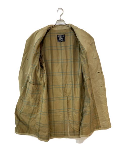 Burberry's（バーバリー）Burberry's (バーバリー) 裏地チェック ステンカラーコート ベージュ サイズ:不明の古着・服飾アイテム