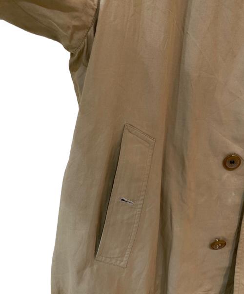 Burberry's（バーバリー）Burberry's (バーバリー) 裏地チェック ステンカラーコート ベージュ サイズ:不明の古着・服飾アイテム