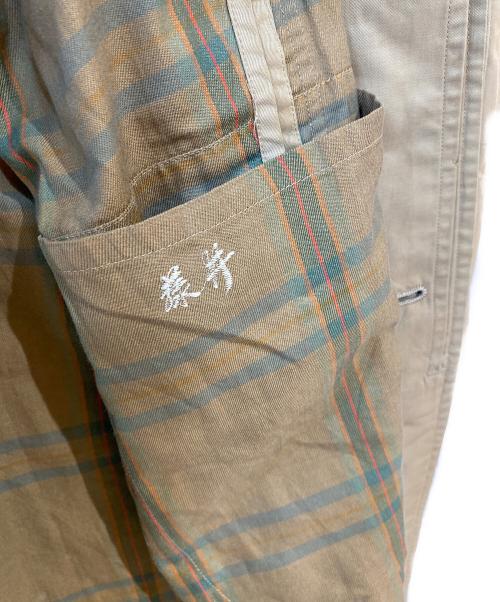 Burberry's（バーバリー）Burberry's (バーバリー) 裏地チェック ステンカラーコート ベージュ サイズ:不明の古着・服飾アイテム