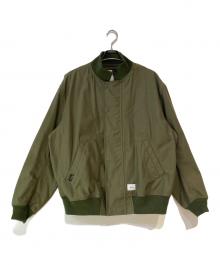 WTAPS（ダブルタップス）の古着「WD JACKET NYCO. SATIN. CORDURA」｜カーキ