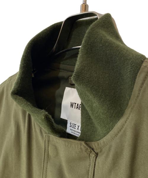 WTAPS（ダブルタップス）WTAPS (ダブルタップス) WD JACKET NYCO. SATIN. CORDURA カーキ サイズ:04の古着・服飾アイテム