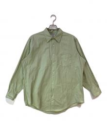 FOUNDOUR（ファウンダ）の古着「25AW REGULAR COLLAR SHIRT」｜GREEN