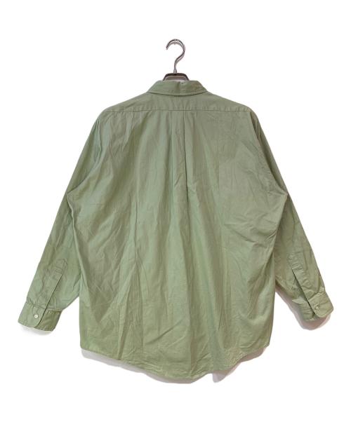 FOUNDOUR（ファウンダ）FOUNDOUR (ファウンダ) 25AW REGULAR COLLAR SHIRT GREEN サイズ:2の古着・服飾アイテム