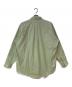 FOUNDOUR (ファウンダ) 25AW REGULAR COLLAR SHIRT GREEN サイズ:2：10000円