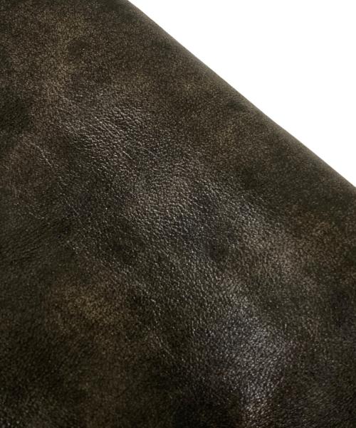 RadmesS MEN'S BIGI（ラッドメス メンズビギ）RadmesS MEN'S BIGI (ラッドメス メンズビギ) カウレザージャケット ブラック サイズ:Mの古着・服飾アイテム