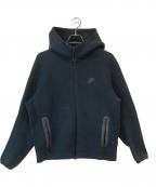 NIKEナイキ）の古着「TECH FLC FZ HOODIE」｜ブラック