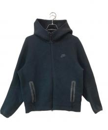 NIKE（ナイキ）の古着「TECH FLC FZ HOODIE」｜ブラック