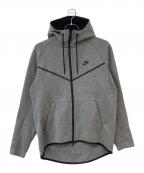 NIKEナイキ）の古着「TECH FLEECE WINDRUNNER ジップパーカー」｜グレー