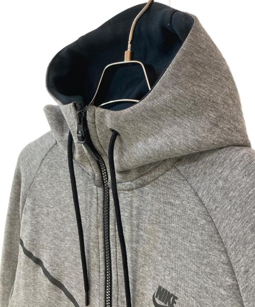 NIKE（ナイキ）NIKE (ナイキ) TECH FLEECE WINDRUNNER ジップパーカー グレー サイズ:XLの古着・服飾アイテム