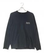 mercedes anchor inc.メルセデス アンカー インク）の古着「L/S Pocket Tee」｜ブラック