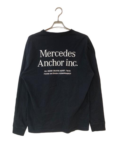 mercedes anchor inc.（メルセデス アンカー インク）mercedes anchor inc. (メルセデス アンカー インク) L/S Pocket Tee ブラック サイズ:Lの古着・服飾アイテム