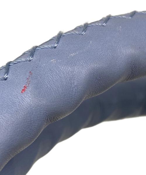 Salvatore Ferragamo（サルヴァトーレ フェラガモ）Salvatore Ferragamo (サルヴァトーレ フェラガモ) Woven Grosgrain Ribbon Tote バッグ ブルー×パープル サイズ:なしの古着・服飾アイテム