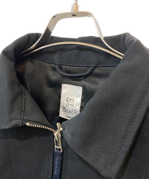 birdog（バードッグ）birdog (バードッグ) ワークジャケット ブラック サイズ:Ｌの古着・服飾アイテム