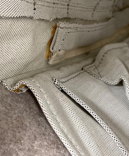 QWESTION（クエスチョン）QWESTION (クエスチョン) BANANATEX ZIP PACK グレーの古着・服飾アイテム