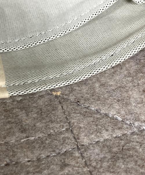 QWESTION（クエスチョン）QWESTION (クエスチョン) BANANATEX ZIP PACK グレーの古着・服飾アイテム