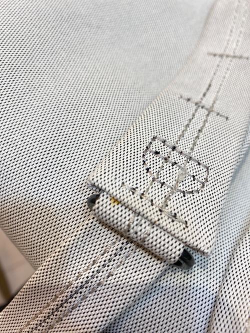 QWESTION（クエスチョン）QWESTION (クエスチョン) BANANATEX ZIP PACK グレーの古着・服飾アイテム