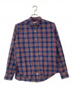 Frank&Eileenフランクアンドアイリーン）の古着「FINBAR チェックシャツ」｜レッド