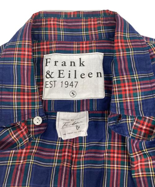 Frank&Eileen（フランクアンドアイリーン）Frank&Eileen (フランクアンドアイリーン) FINBAR チェックシャツ レッド サイズ:Sの古着・服飾アイテム