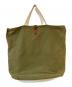 arts&crafts (アーツアンドクラフツ) CANVAS 2WAY GROCERY TOTE オリーブ：13000円