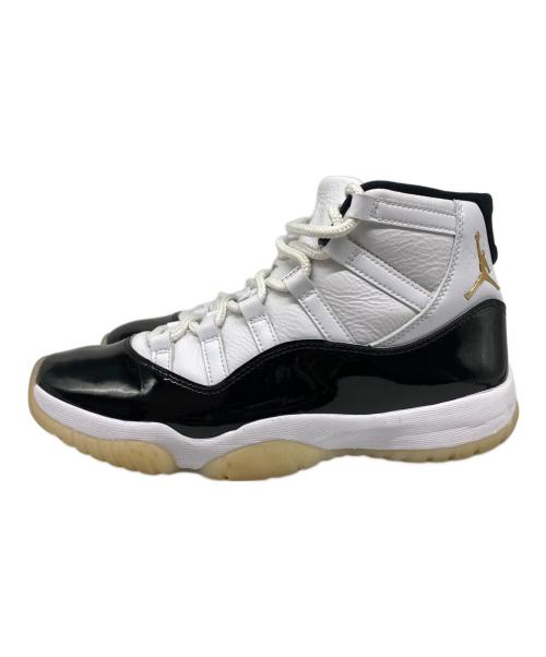 NIKE（ナイキ）NIKE (ナイキ) AIR JORDAN 11 RETRO GRATITUDE ハイカットスニーカー WHITE/METALLIC GOLD- サイズ:US9.5の古着・服飾アイテム