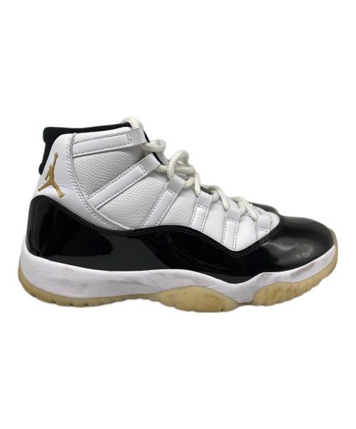 NIKE（ナイキ）NIKE (ナイキ) AIR JORDAN 11 RETRO GRATITUDE ハイカットスニーカー WHITE/METALLIC GOLD- サイズ:US9.5の古着・服飾アイテム